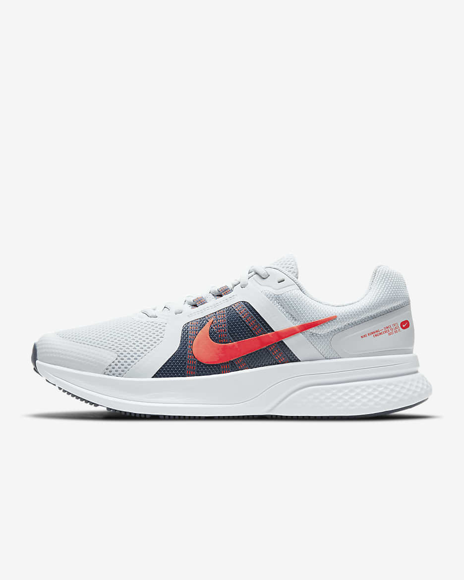 Nike Run Swift 2 Hardloopschoenen voor heren (straat) - Pure Platinum/Thunder Blue/Wit/Chile Red