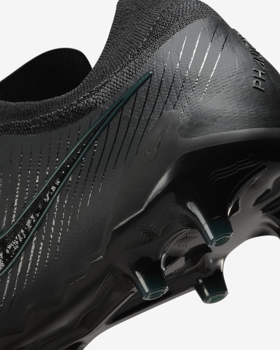 Calzado de fútbol de corte low AG Nike Phantom GX 2 Elite - Negro/Jungla intenso/Negro