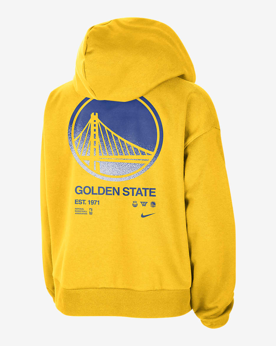 Golden State Warriors Standard Issue Women's Nike DriFIT NBA Pullover