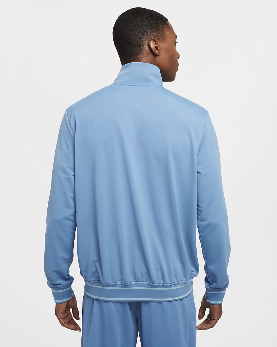 NikeCourt Men's Tennis Jacket - Aegean Storm/Denim Turquoise