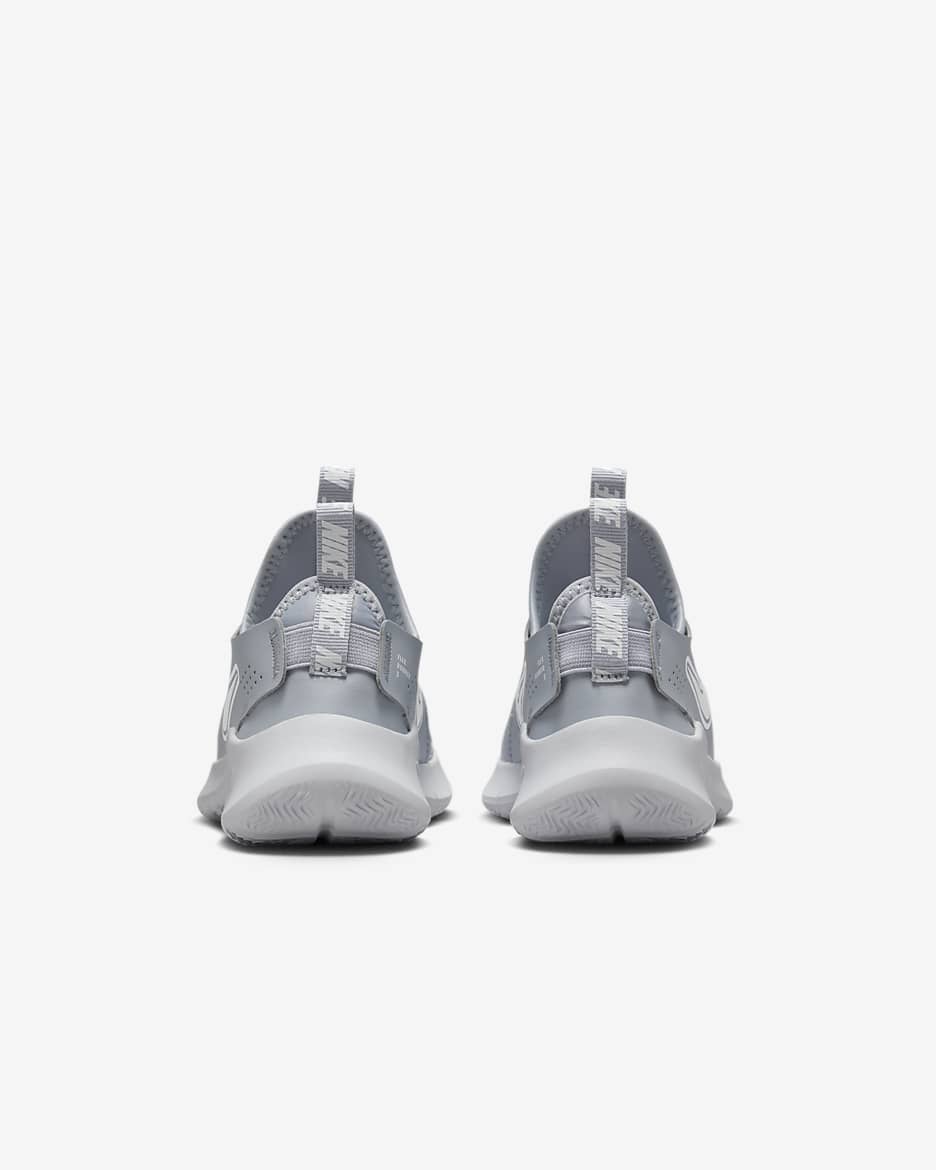 Nike Flex Runner 3 Younger Kids' Shoes - Wolf Grey/White