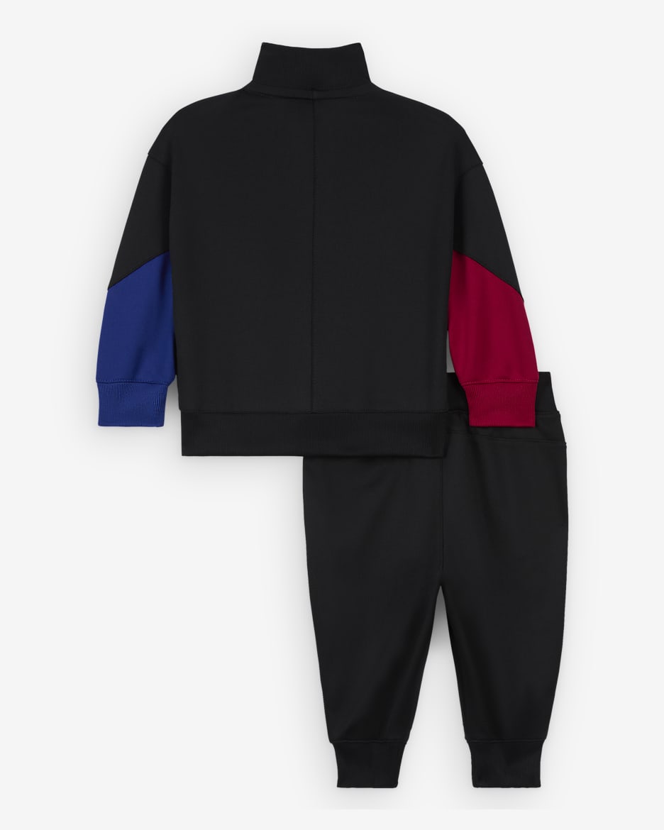 F.C. Barcelona Strike Baby Nike Dri-FIT Football Knit Tracksuit - Black/Noble Red/Deep Royal Blue/Light Orewood Brown