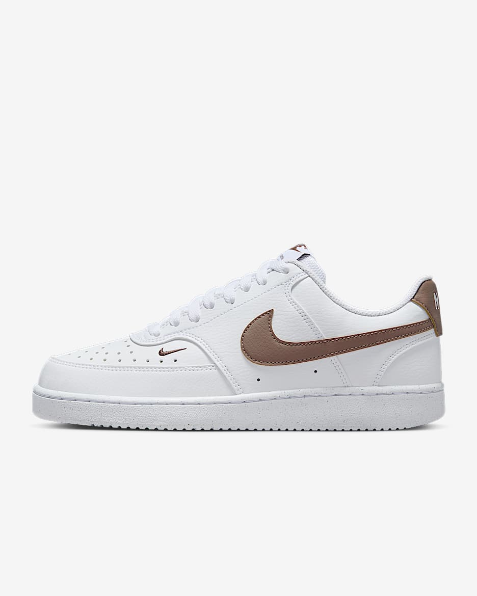 Nike Court Vision Low Next Nature Women's Shoes - White/Mink Brown