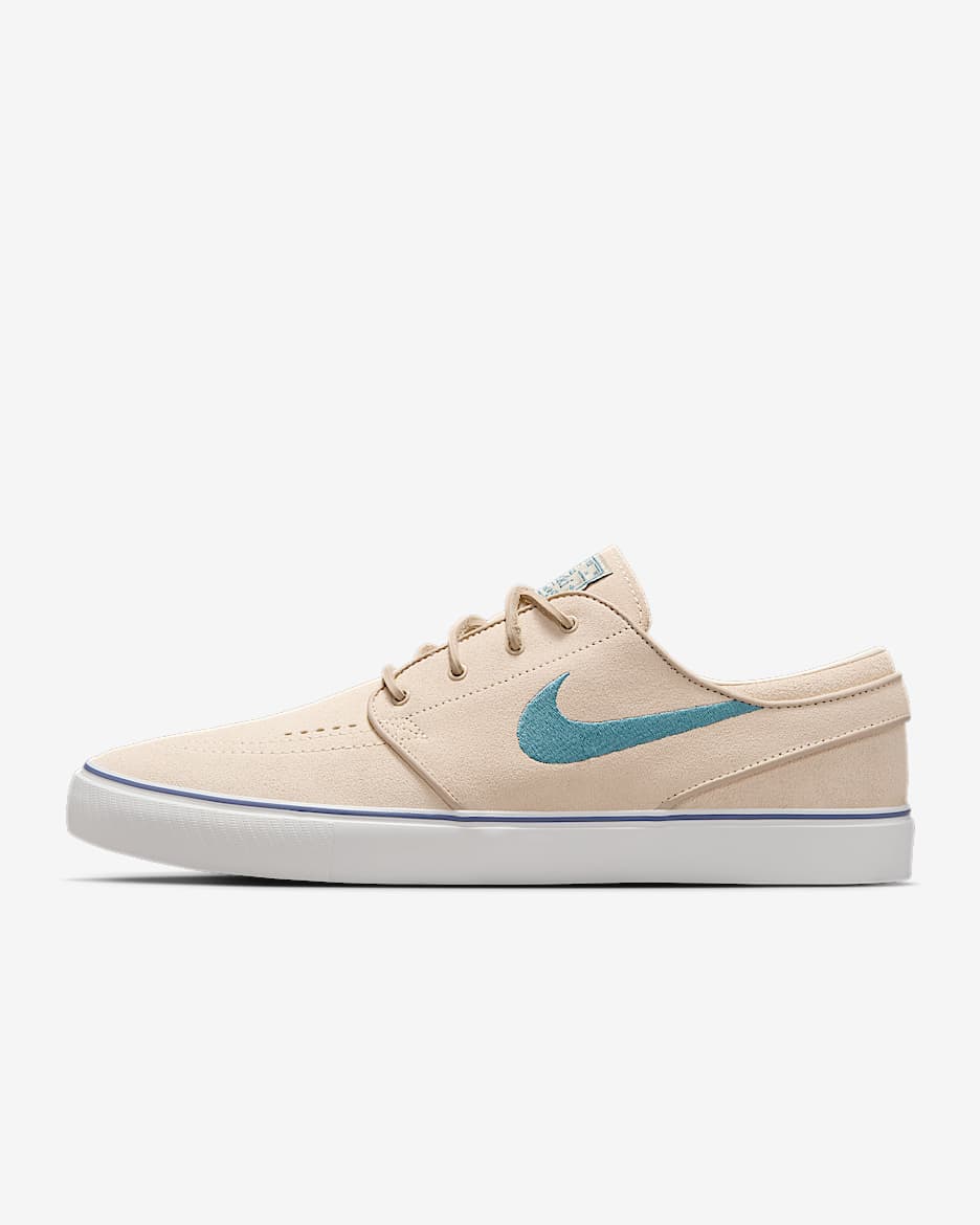 Tenis de skateboarding Nike SB Zoom Janoski OG+ - Duna/Trueno azul/Blanco cumbre/Azul humeante