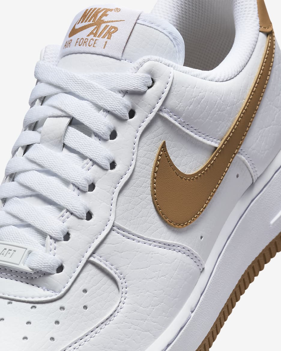 Nike Air Force 1 '07 Next Nature Women's Shoes - White/Flax