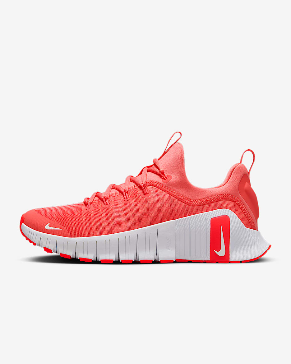 Nike Free Metcon 6 Women's Workout Shoes - Magic Ember/White/Bright Crimson