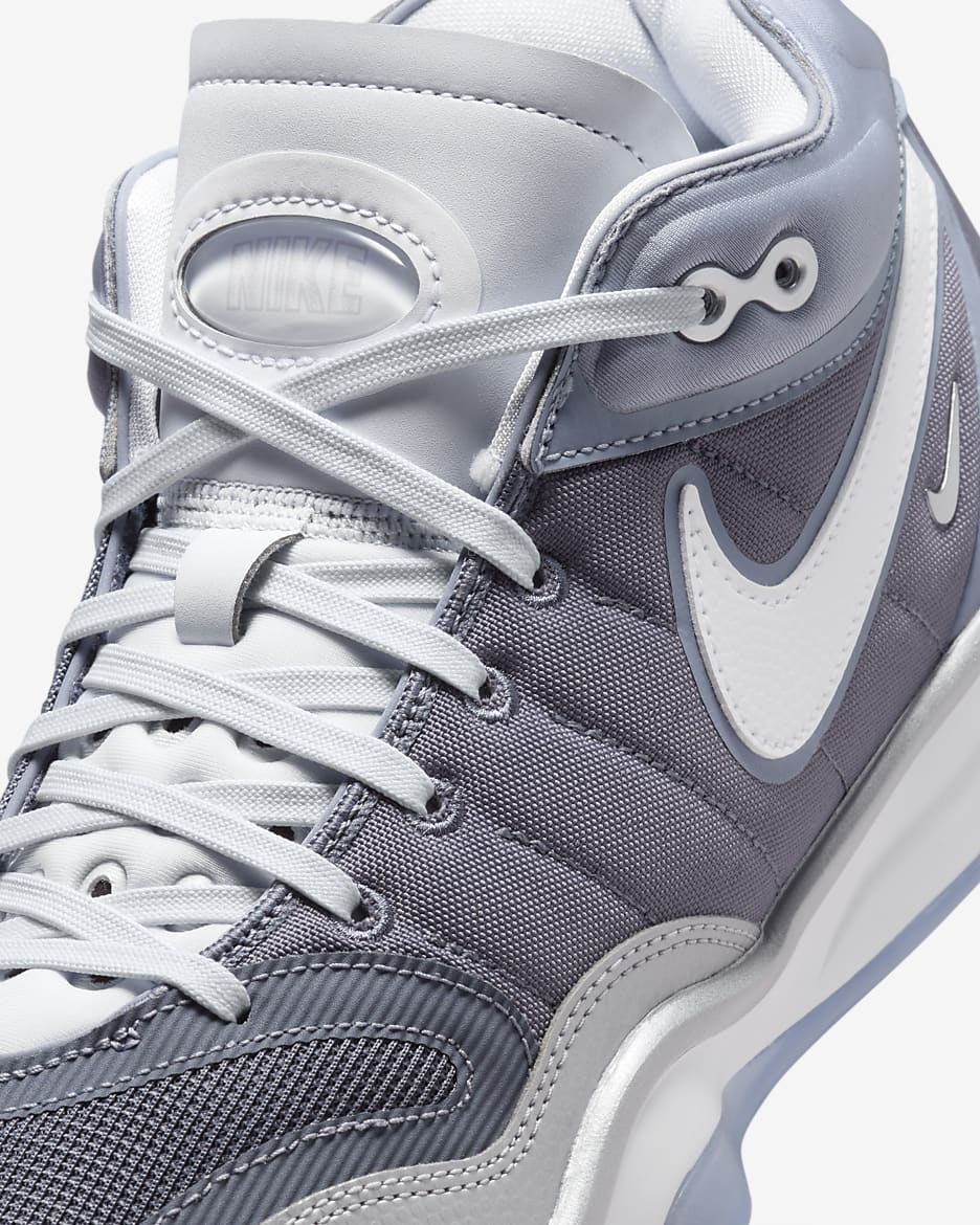 Nike G.T. Hustle 2-basketballsko - Light Carbon/Football Grey/hvid