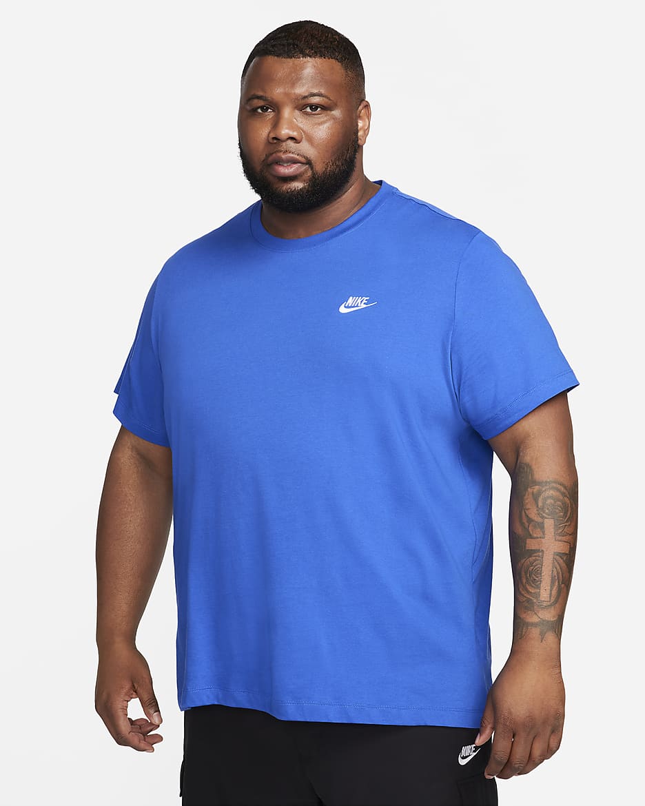 Nike Sportswear Club T-skjorte til herre - Game Royal