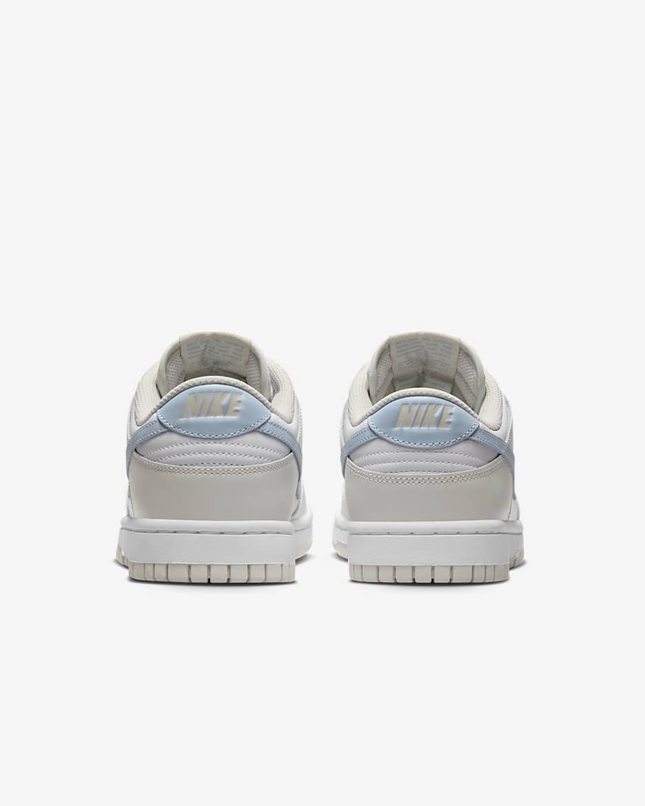 Nike Dunk Low Women's Shoes - White/Light Bone/Light Armoury Blue