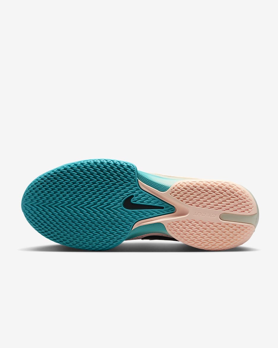 Nike G.T. Cut Cross Basketball Shoes - Sea Glass/Dusty Cactus/Black/Crimson Tint