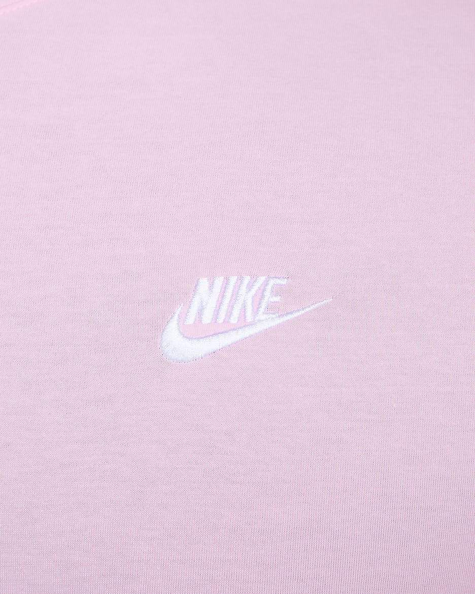 T-shirt Nike Sportswear Club pour Homme - Pink Foam