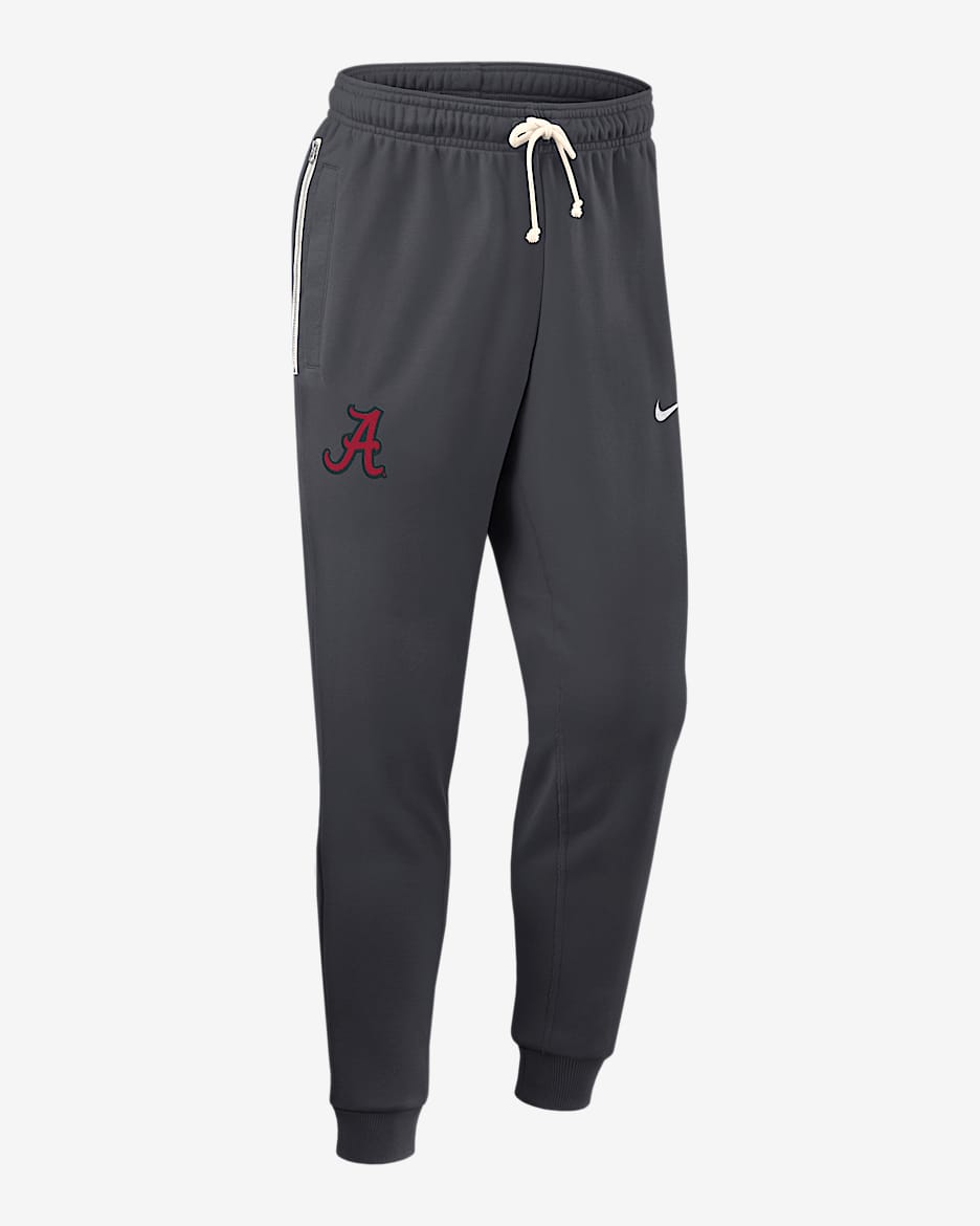 Alabama Sideline Men's Nike Dri-FIT College Taper Pants - Anthracite