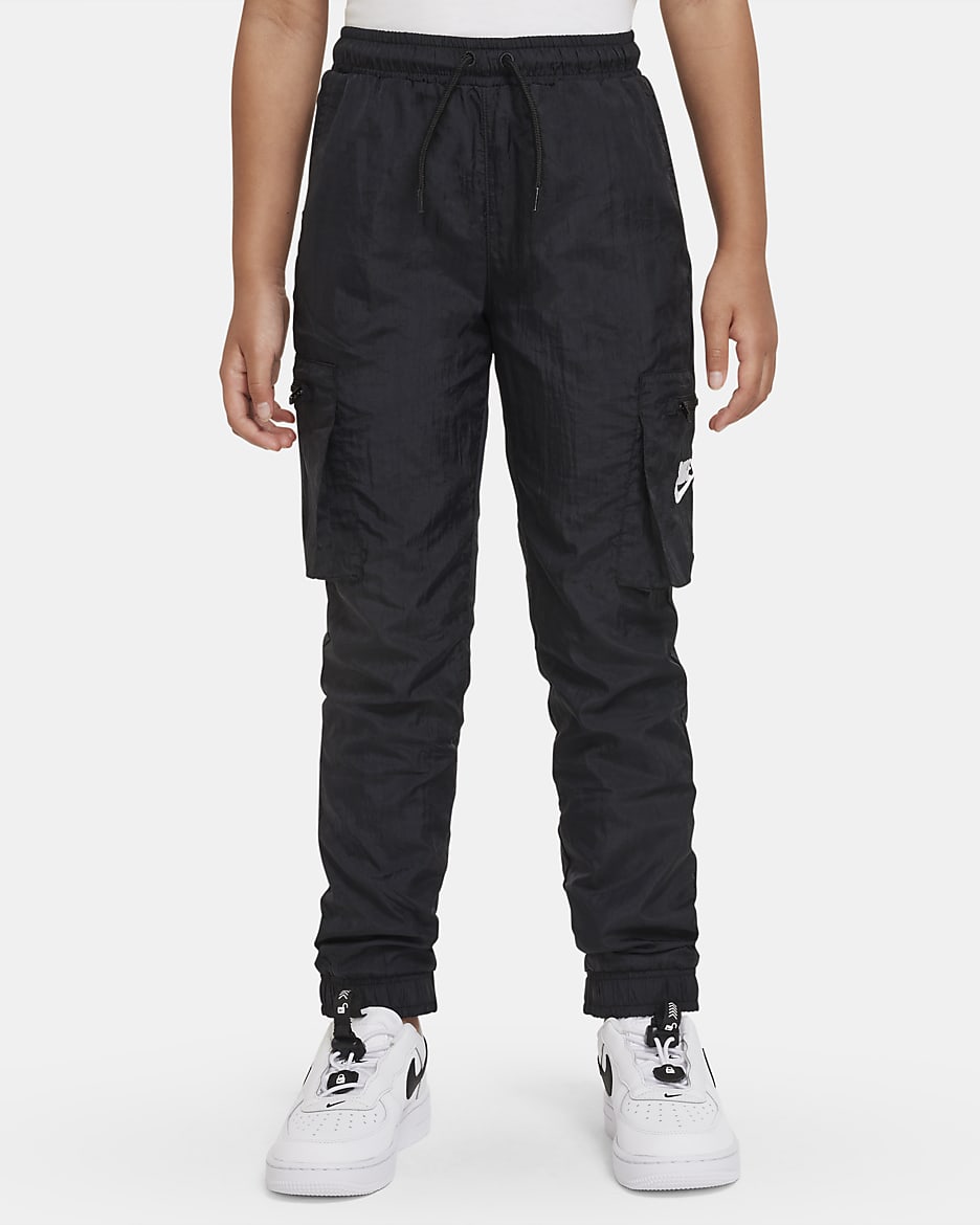 Nike Little Kids' Woven Cargo Pants - Black