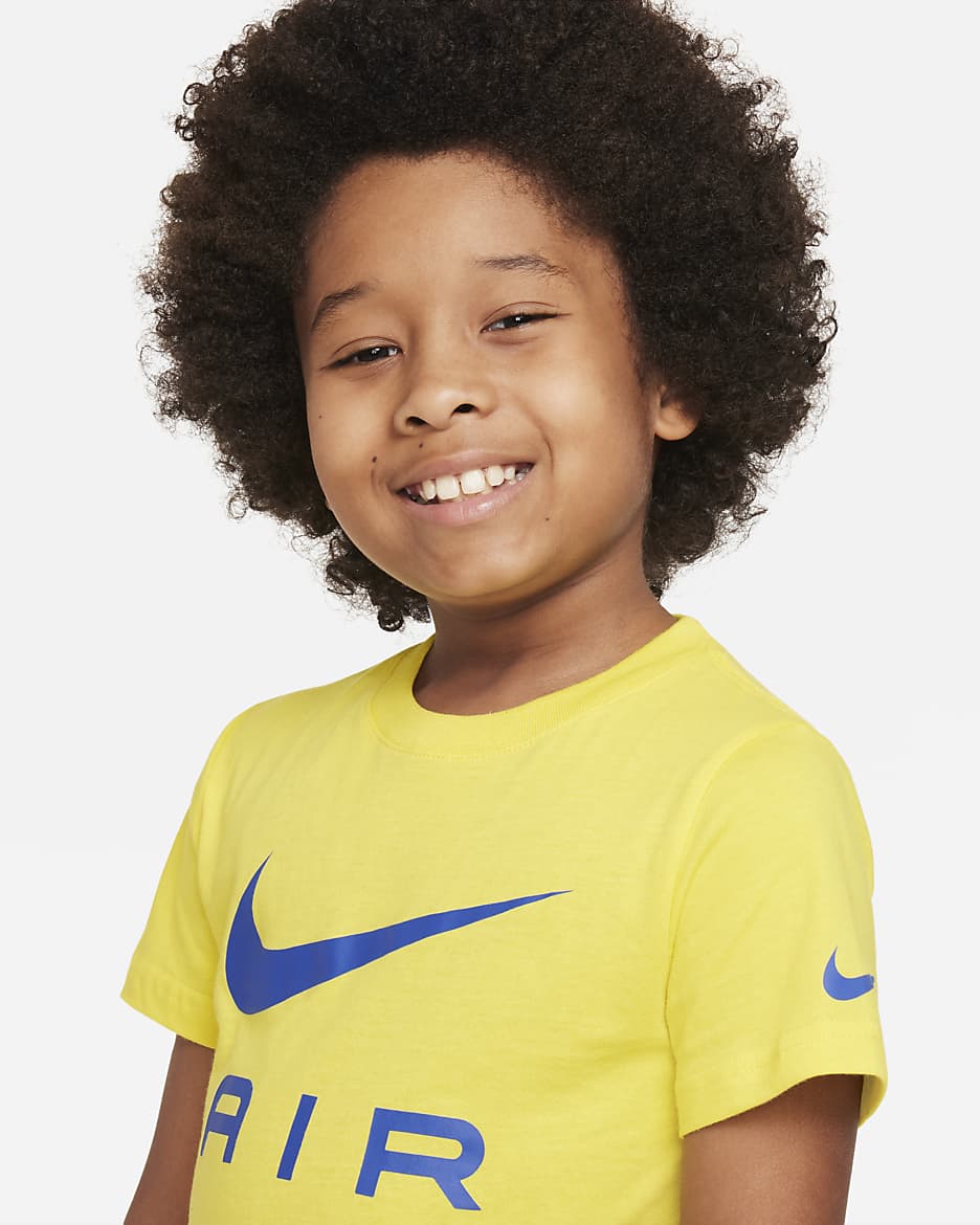 Nike Camiseta Nike Air - Niño/a pequeño/a - Yellow Strike