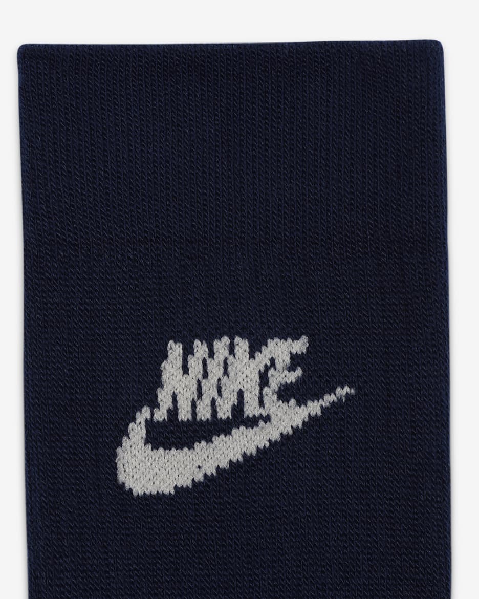 Nike Sportswear Everyday Essential Crew-Socken (3 Paar) - Multi-Color