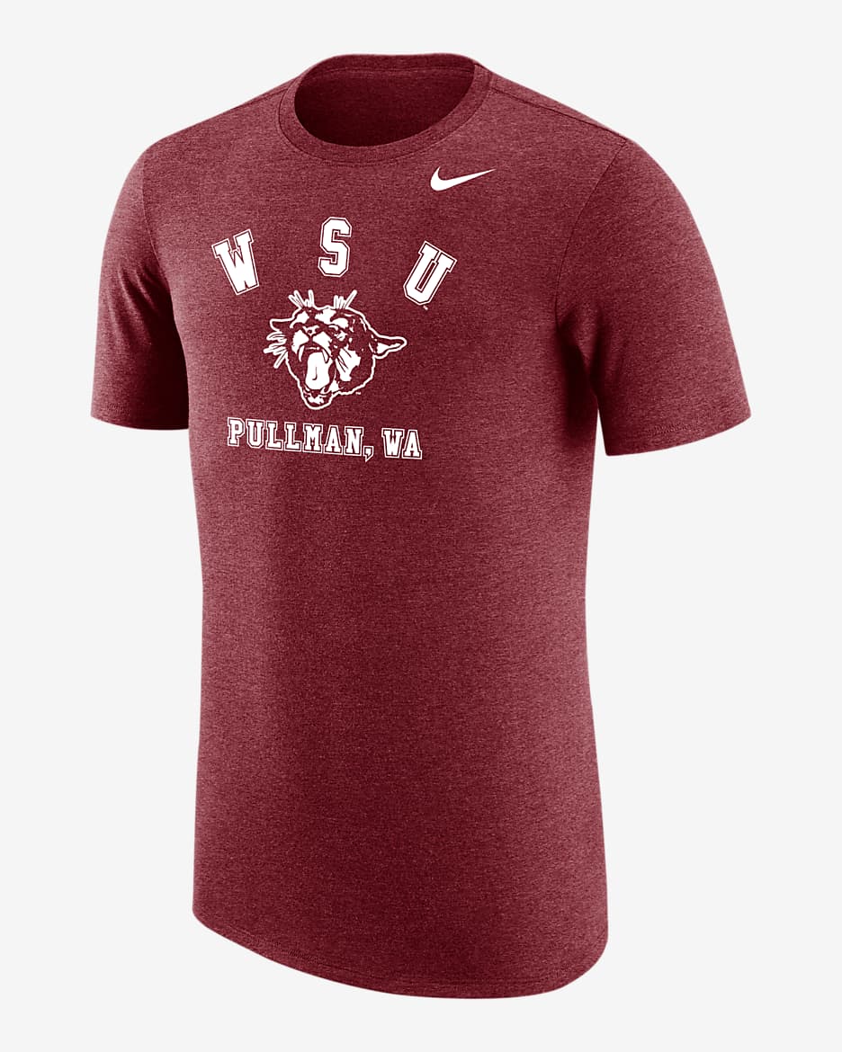 Washington State Men's Nike College T-Shirt - Crimson
