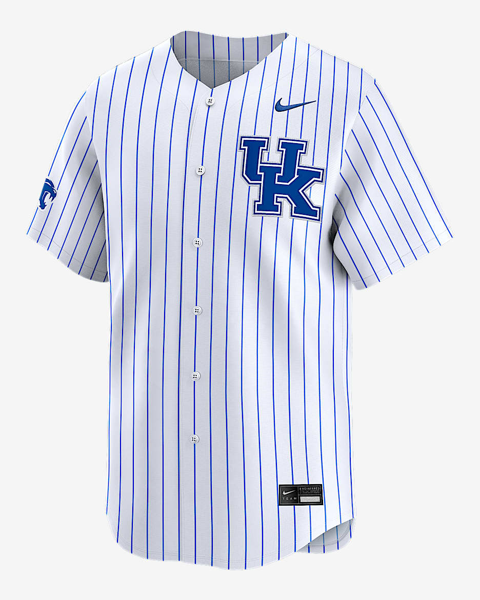 Jersey de béisbol universitario Nike Limited para hombre Kentucky Wildcats - Blanco