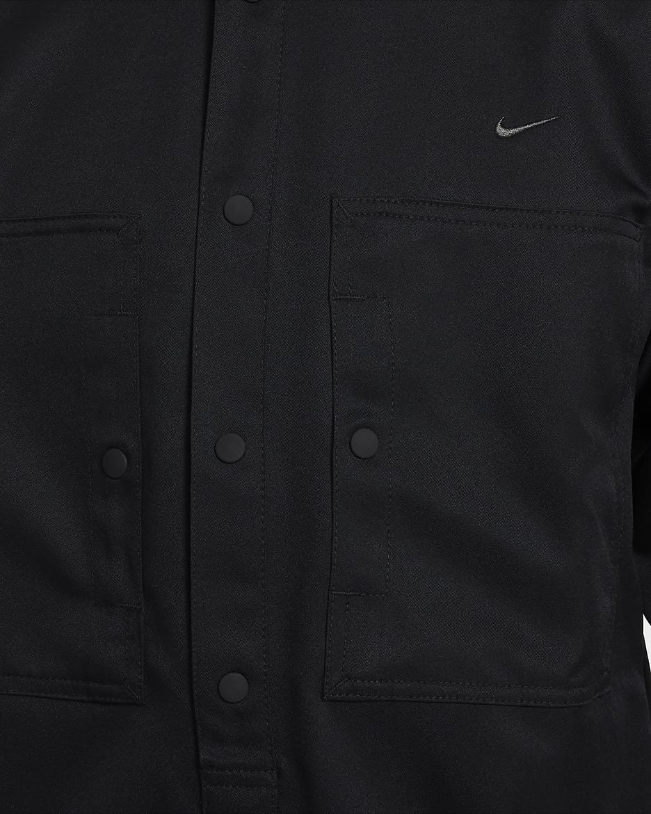 Maglia Nike Sportswear Metro Ground – Ragazzo/a - Nero/Dark Smoke Grey