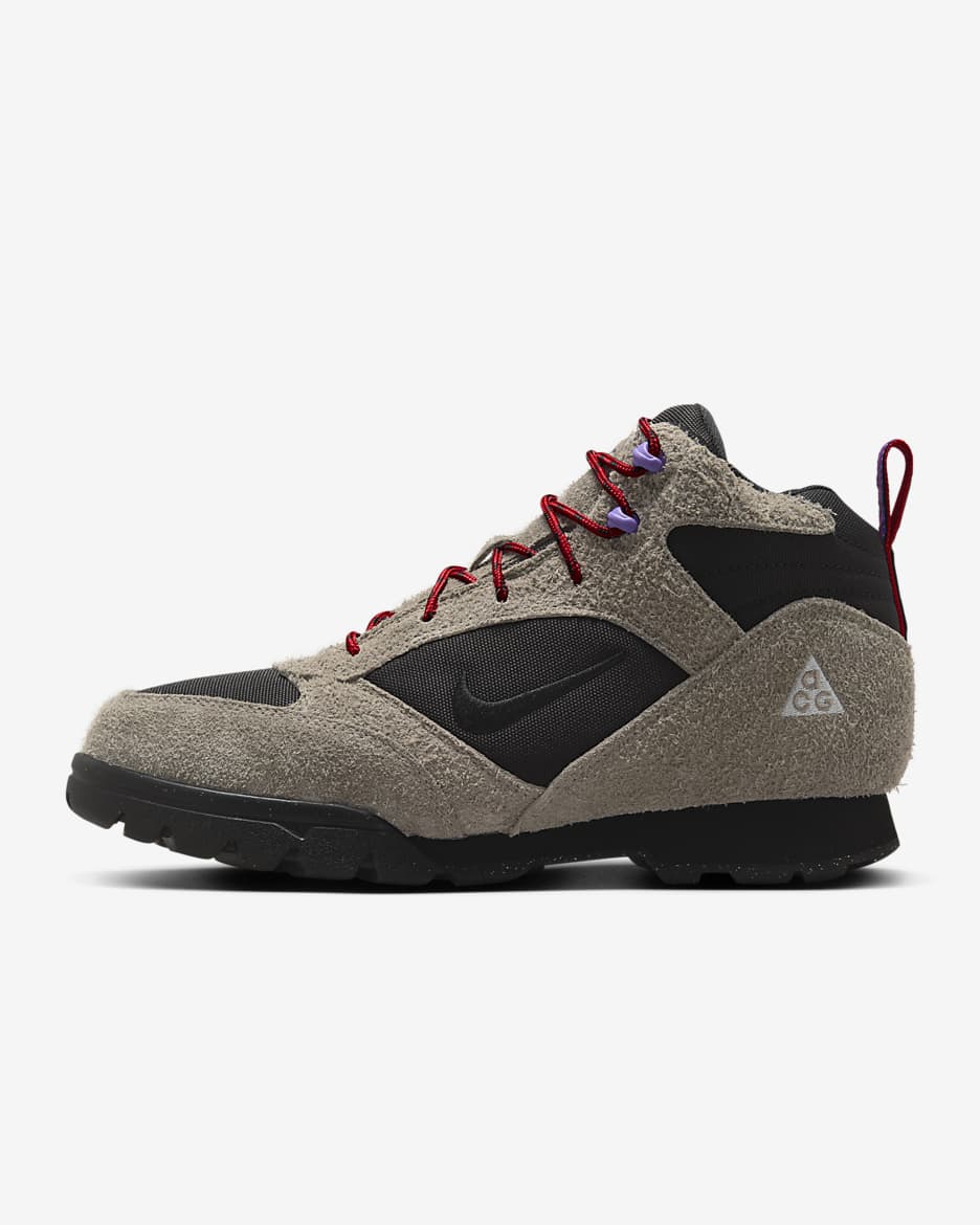 ナイキ ACG トーレ MID 防水 メンズシューズ - オリーブグレー/オフノワール/バーシティレッド/ブラック