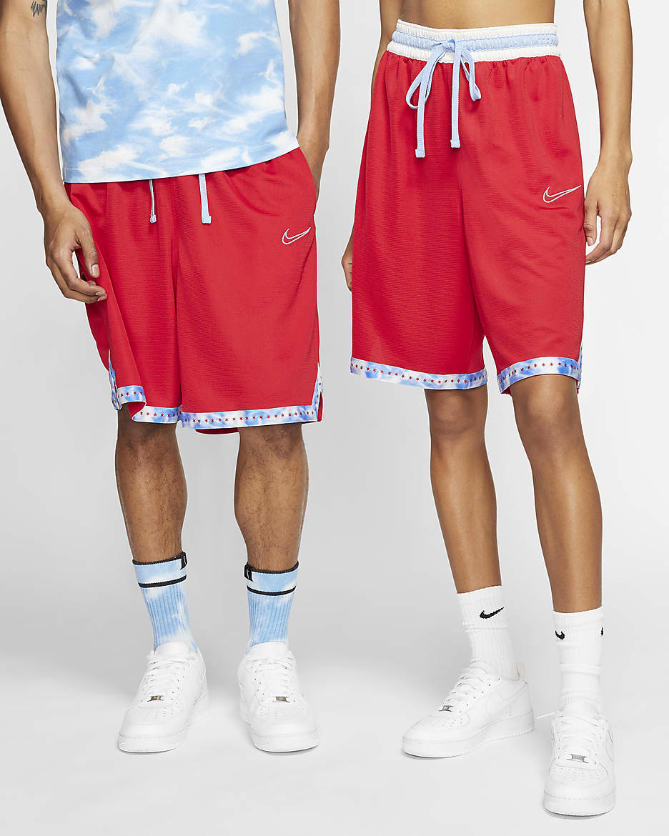Nike Dri-FIT DNA Basketball Shorts - University Red/Psychic Blue