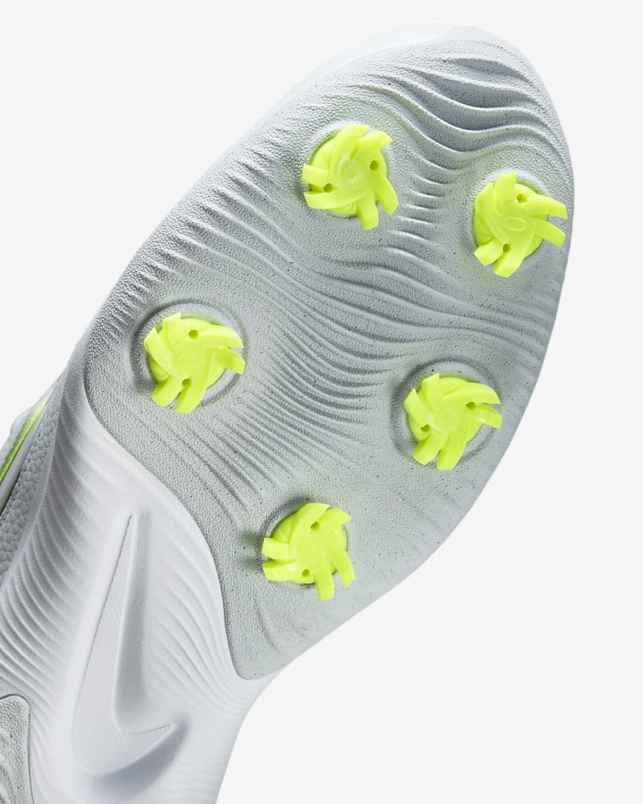 Nike Victory Pro 3-golfsko til mænd - Pure Platinum/sort/hvid/Volt