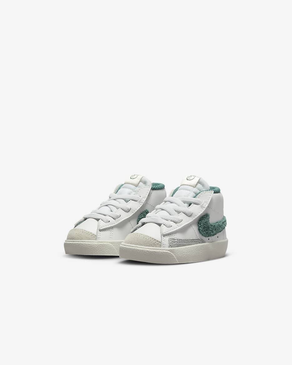 Nike Blazer Mid '77 Baby & Toddler Shoes - Summit White/Phantom/Light Pumice/Bicoastal