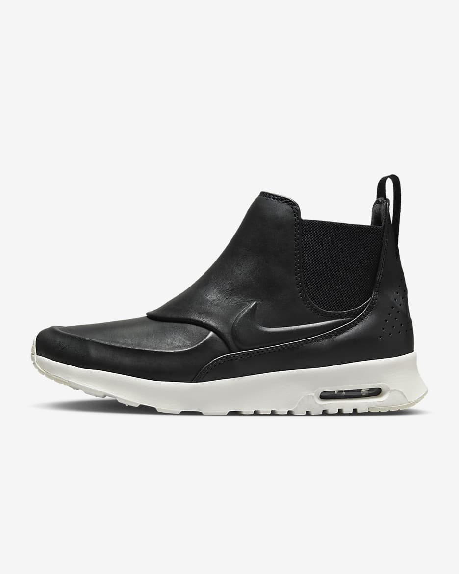 Tenis para mujer Nike Air Max Thea Mid - Negro/Vela/Reflejo plata/Negro
