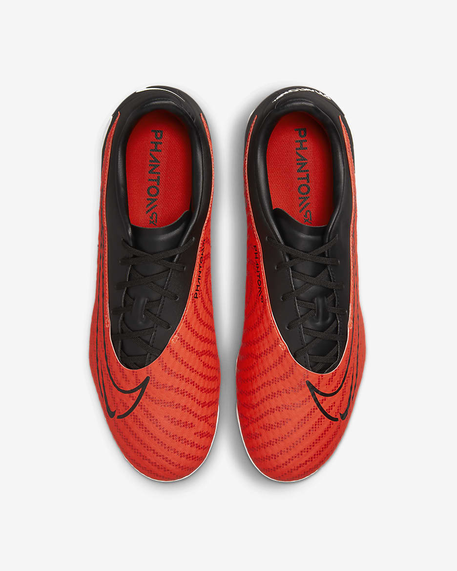 Nike Phantom GX Academy Multi-Ground Low-Top Football Boot - Bright Crimson/White/University Red/Black