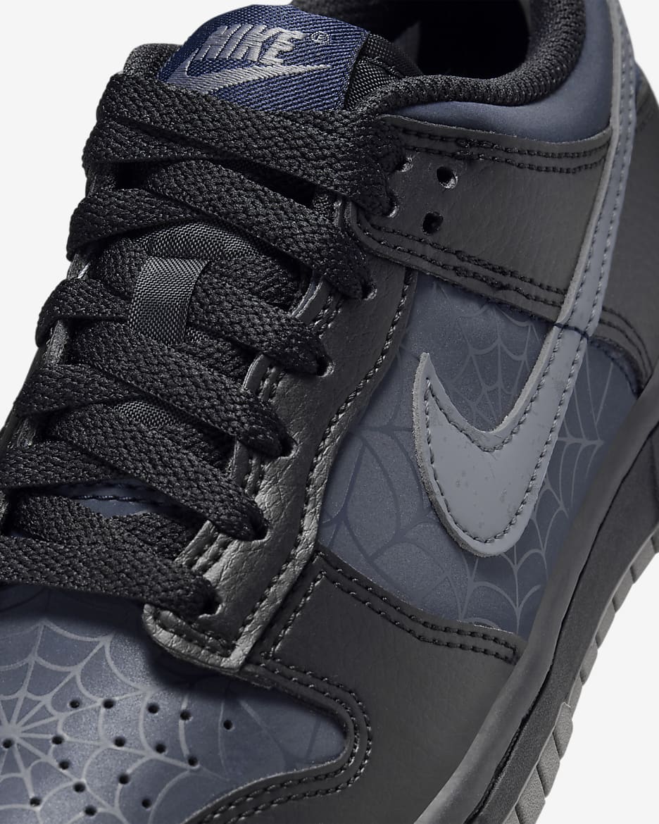 Buty dla dużych dzieci Nike Dunk Low - Czerń/Dark Obsidian/Smoke Grey