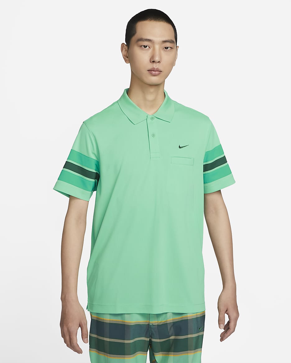 Nike Dri-FIT Unscripted Men's Golf Polo - Spring Green/Stadium Green/Gorge Green/Gorge Green