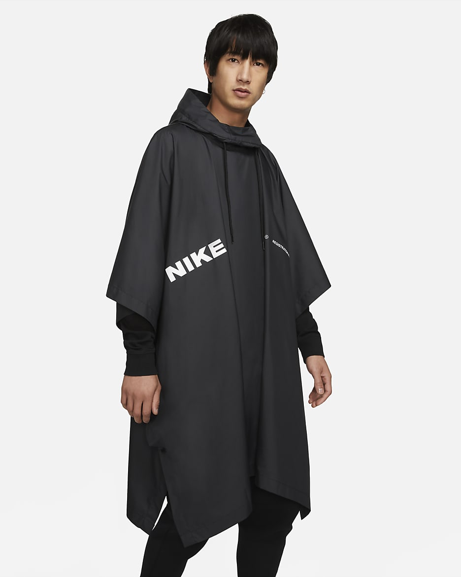Nike Sportswear City Made Men's Poncho - Black/White