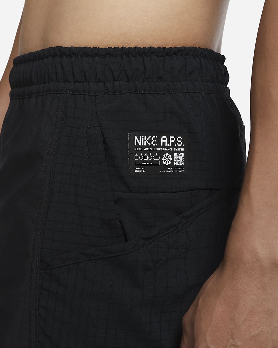 Nike Dri-FIT ADV A.P.S. Men's Woven Fitness Trousers - Black/Iron Grey