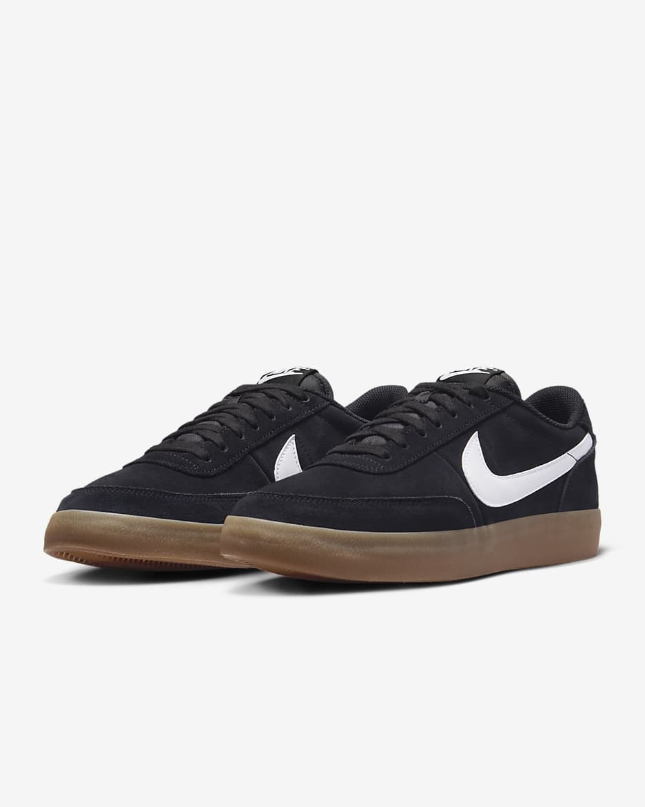 Nike Killshot 2 男鞋 - 黑色/Gum Medium Brown/白色