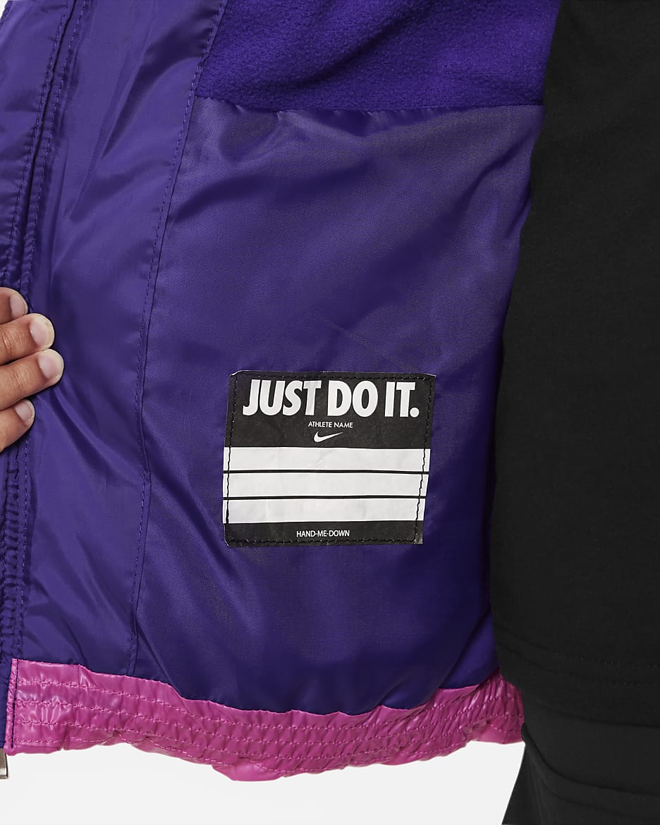 Nike Colorblock Puffer Jacket Little Kids Jacket.