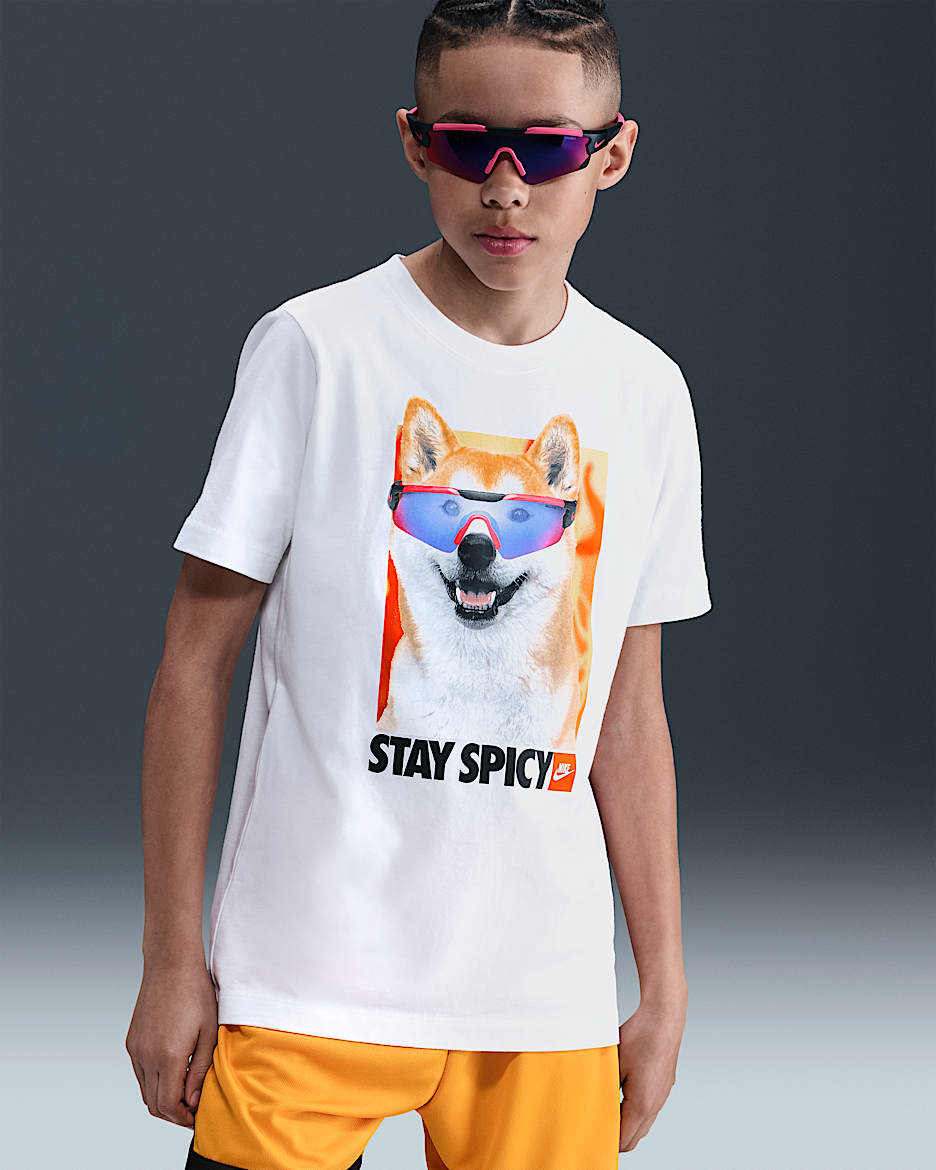ナイキ スポーツウェア ジュニア Tシャツ - ホワイト