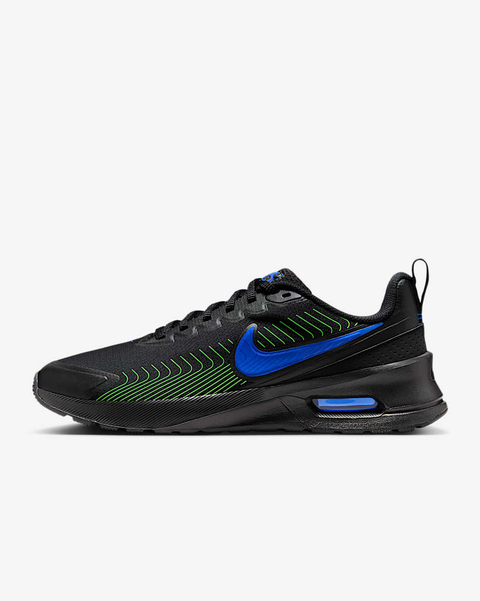 Nike Air Max Nuaxis Men's Shoes - Black/Black/Volt/Racer Blue