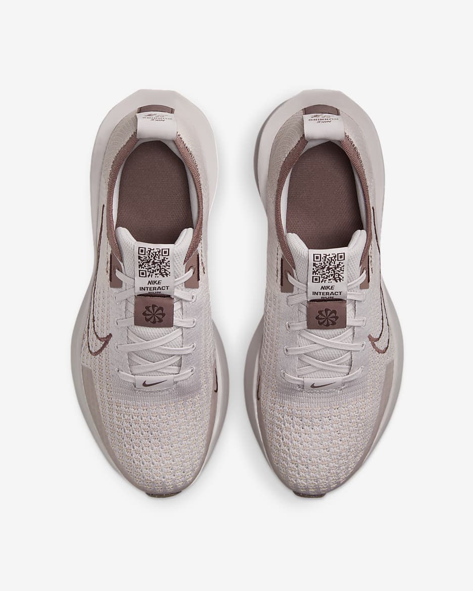 Nike Interact Run Women's Road Running Shoes - Platinum Violet/Smokey Mauve