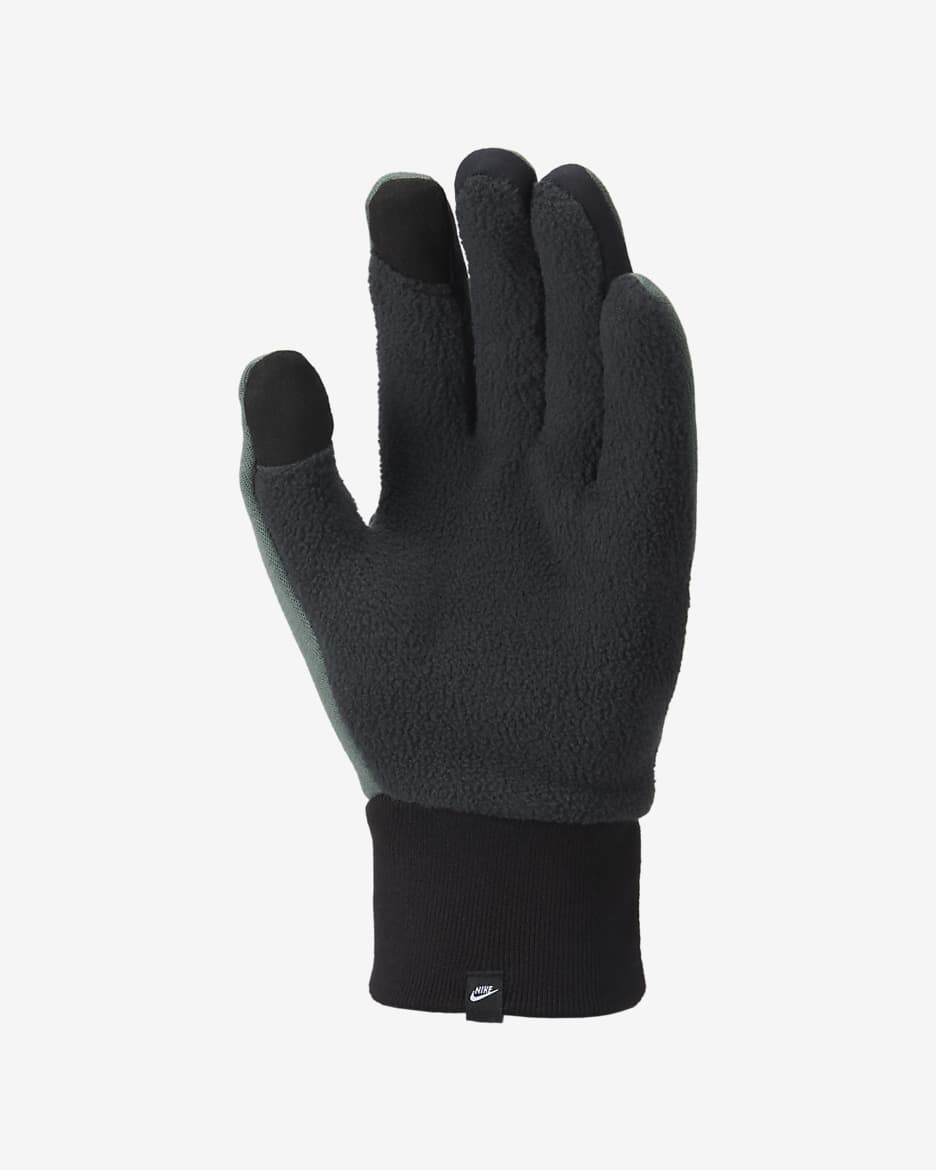 Guantes para hombre Nike Therma-FIT Tech Fleece - Verde