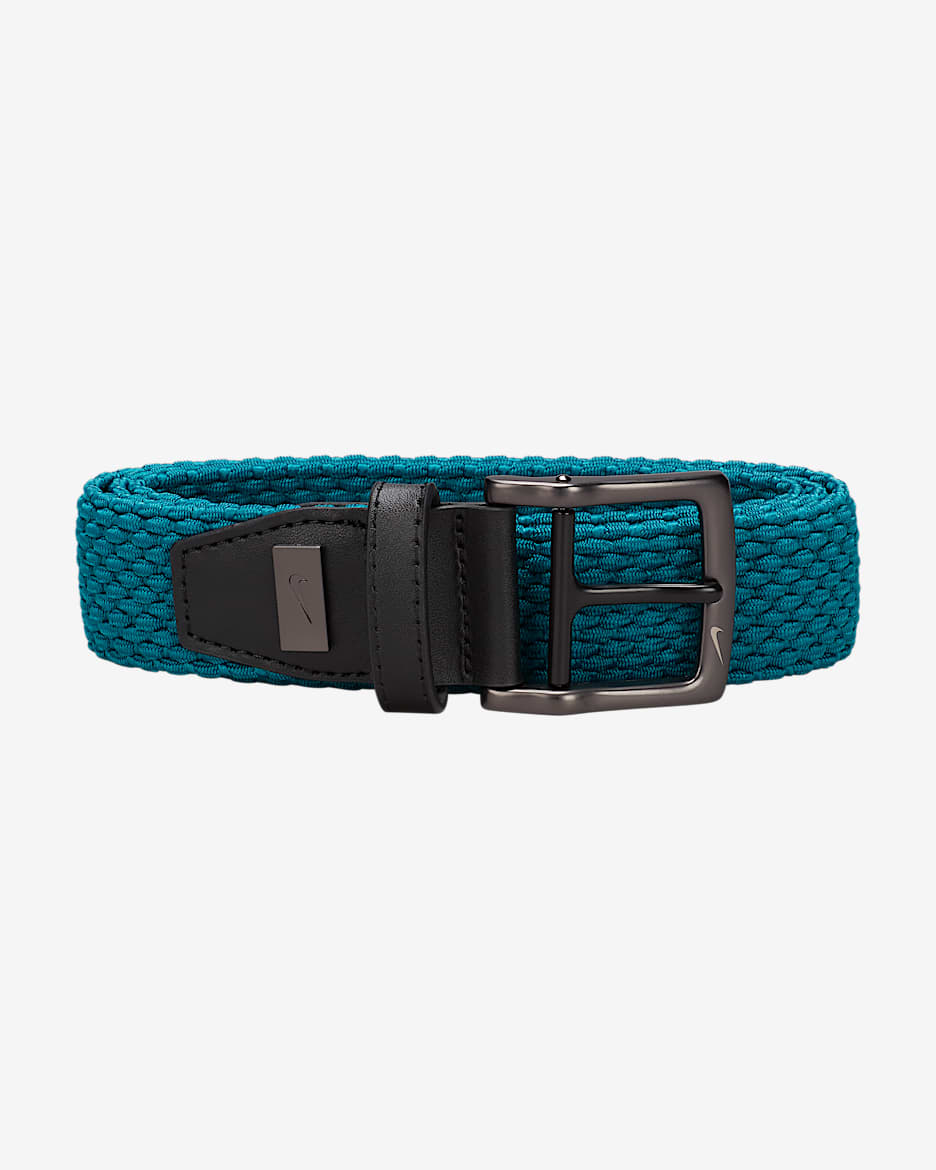Nike Stretch Woven Belt - Cyan