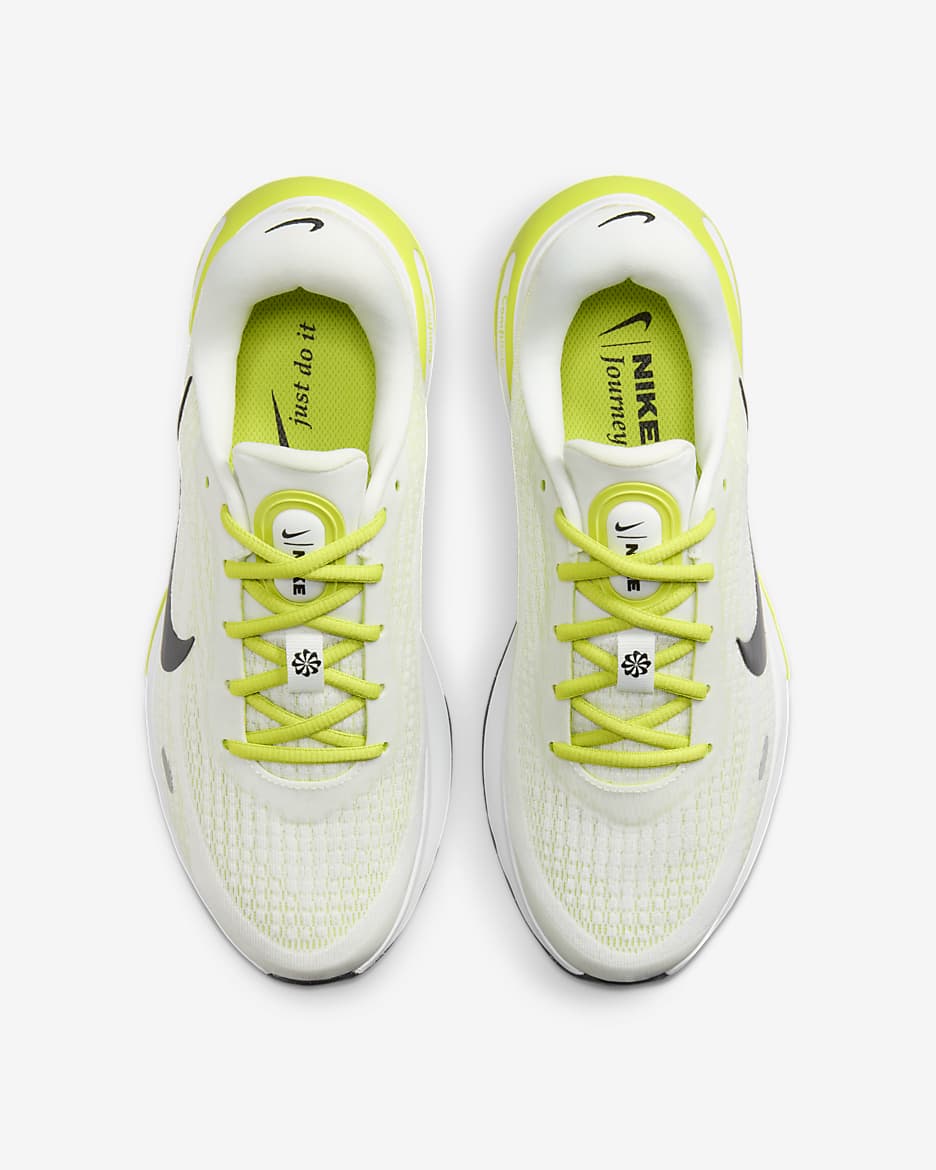 Nike Journey Run Women's Road Running Shoes - Summit White/Cyber/White/Black