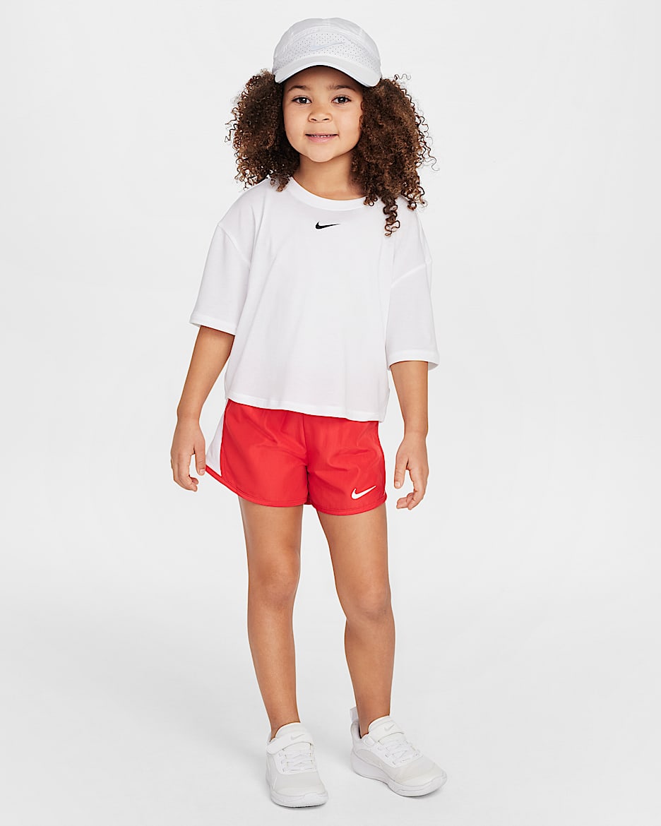 Nike Dri-FIT Tempo Little Kids' Shorts - University Red