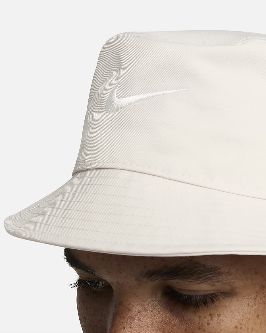 Bucket hat Nike Apex Swoosh - Light Orewood Brown/Sail