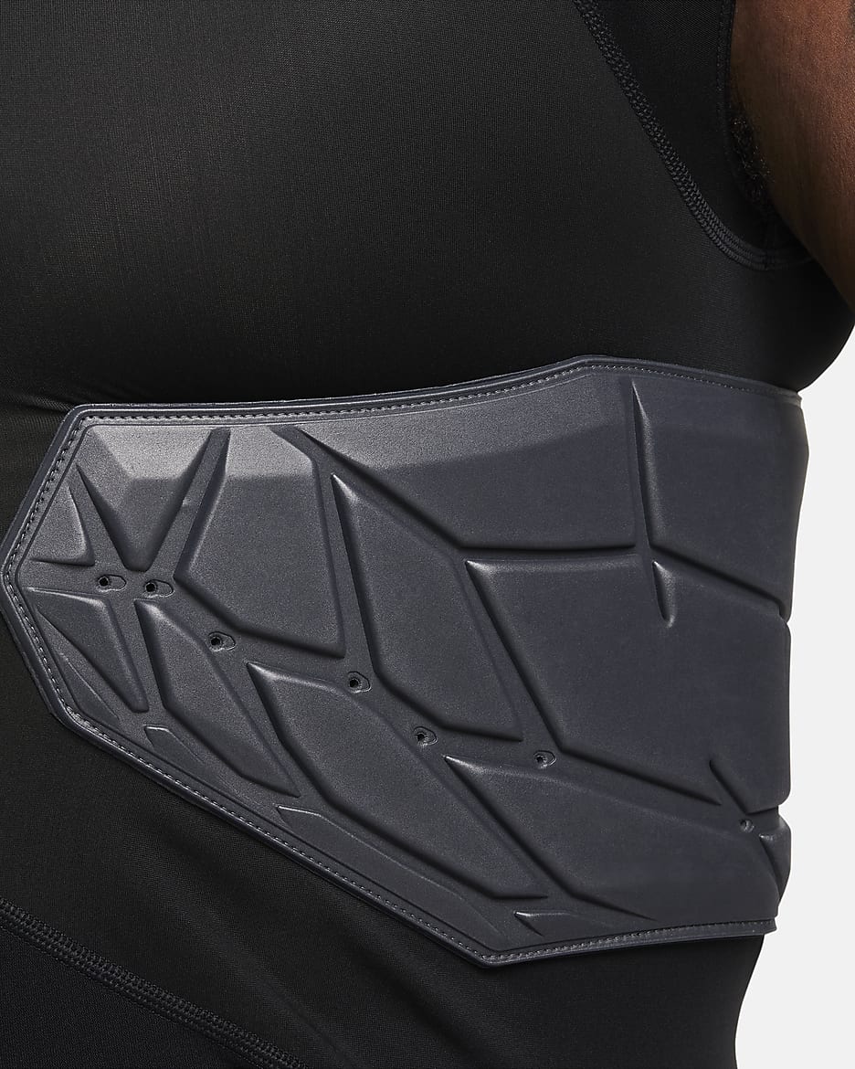 Nike Pro HyperStrong Men's 4-Pad Top - Black/Dark Grey