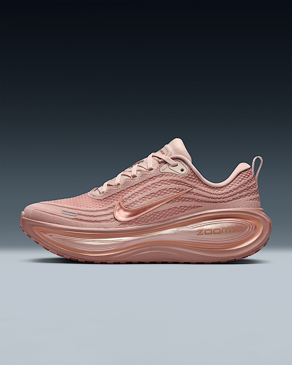 Nike Vomero Plus Women's Road Running Shoes - Particle Pink/Silt Red/Metallic Silver/Metallic Rose Gold