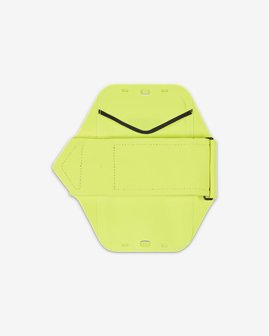 Nike Lean Arm Band - Volt/Black/Silver