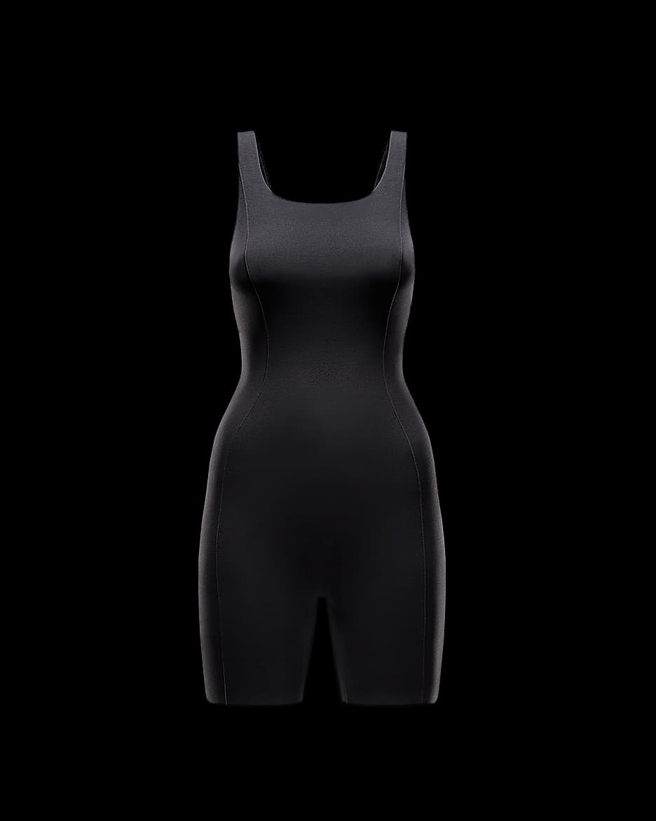 Nike Zenvy Women's Dri-FIT Short Bodysuit - Black