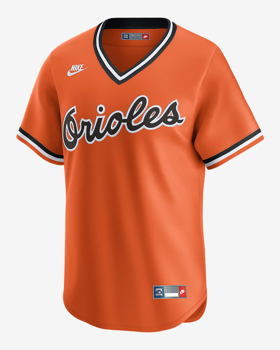 Baltimore Orioles Cooperstown Men's Nike Dri-FIT ADV MLB Limited Jersey - Orange