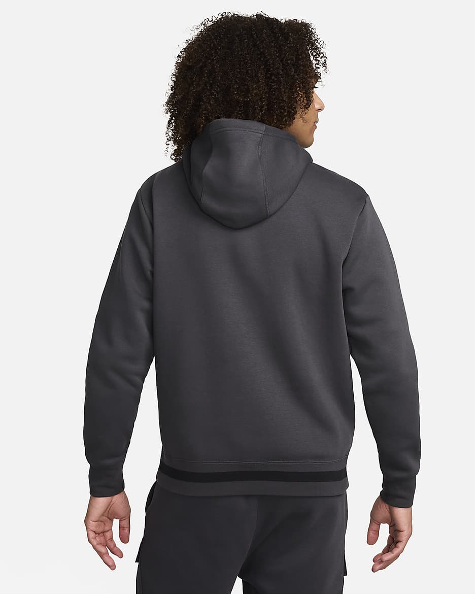 Nike Air Fleece-Hoodie für Herren - Dark Smoke Grey