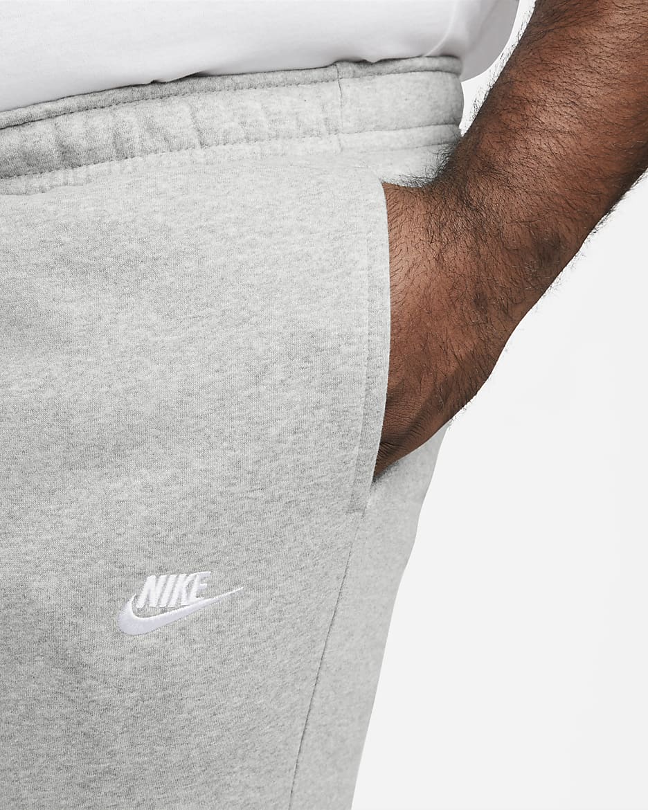 Pantalon de jogging Nike Sportswear Club Fleece - Dark Grey Heather/Matte Silver/Blanc