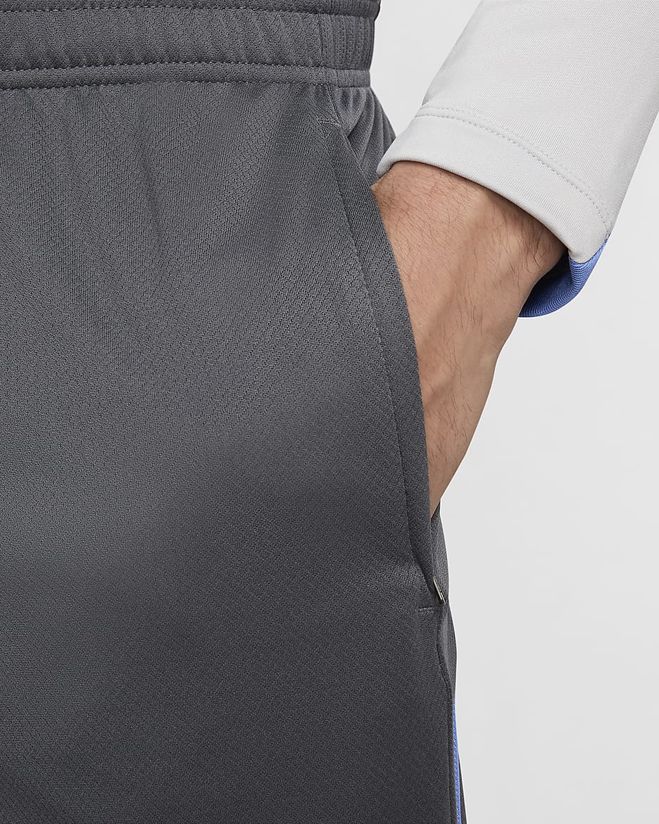 Tottenham Hotspur Strike Nike Dri-FIT strikket fotballshorts til herre - Dark Grey/Polar/Grey Fog